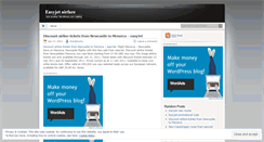 Desktop Screenshot of easyjets.wordpress.com