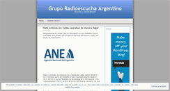 Desktop Screenshot of gruporadioescuchaargentino.wordpress.com