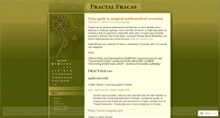 Desktop Screenshot of fractalfracas.wordpress.com