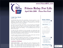 Tablet Screenshot of friscorfl.wordpress.com
