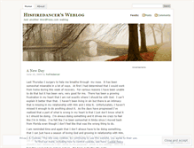 Tablet Screenshot of hisfiredancer.wordpress.com