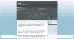 Desktop Screenshot of mxmj.wordpress.com