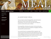Tablet Screenshot of meeteatandlearn.wordpress.com