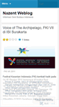 Mobile Screenshot of nazent.wordpress.com