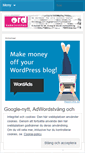 Mobile Screenshot of ordkameleonten.wordpress.com