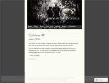 Tablet Screenshot of gergoandemily.wordpress.com