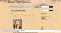 Desktop Screenshot of lindseyhallphotography.wordpress.com