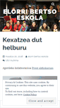 Mobile Screenshot of elorribertsoeskola.wordpress.com