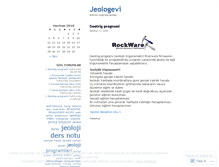 Tablet Screenshot of jeologevi.wordpress.com
