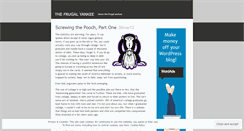 Desktop Screenshot of frugalyankee.wordpress.com
