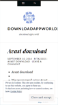 Mobile Screenshot of downloadappworld238.wordpress.com
