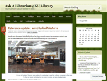 Tablet Screenshot of kulibrary.wordpress.com