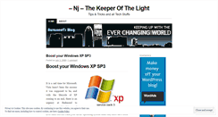 Desktop Screenshot of navaneet.wordpress.com