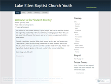 Tablet Screenshot of lebcyouth.wordpress.com