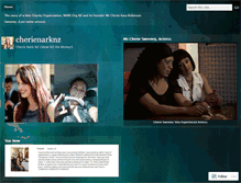 Tablet Screenshot of cherienarknz.wordpress.com