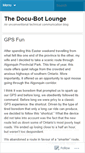 Mobile Screenshot of docubotlounge.wordpress.com