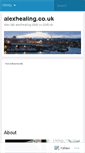Mobile Screenshot of alexhealing.wordpress.com