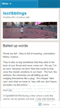 Mobile Screenshot of iscribbler.wordpress.com