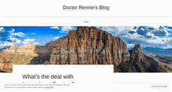 Desktop Screenshot of doctorrennie.wordpress.com
