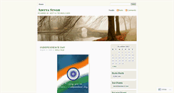 Desktop Screenshot of aditya9.wordpress.com