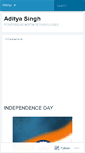 Mobile Screenshot of aditya9.wordpress.com