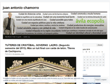 Tablet Screenshot of juanantoniochamorro.wordpress.com