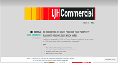 Desktop Screenshot of ljhookercommercialhobart.wordpress.com
