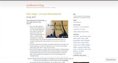 Desktop Screenshot of eradiostore.wordpress.com