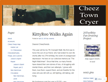 Tablet Screenshot of cheeztowncryer.wordpress.com