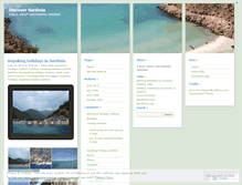 Tablet Screenshot of discoversardinia.wordpress.com