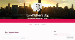 Desktop Screenshot of dsebban.wordpress.com