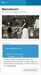 Mobile Screenshot of mamaacorn.wordpress.com