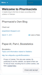 Mobile Screenshot of pharmworld.wordpress.com