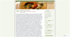 Desktop Screenshot of chefgal.wordpress.com