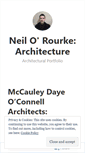 Mobile Screenshot of neilorourkearchitecture.wordpress.com