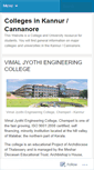 Mobile Screenshot of collegesinkannur.wordpress.com