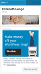 Mobile Screenshot of elizabethlongo.wordpress.com