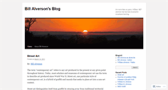 Desktop Screenshot of billalverson.wordpress.com