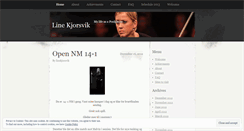 Desktop Screenshot of linekjorsvik.wordpress.com