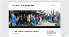 Desktop Screenshot of oakparkhungercropwalk.wordpress.com
