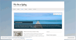 Desktop Screenshot of mavieinsydney.wordpress.com