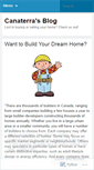 Mobile Screenshot of canaterra.wordpress.com