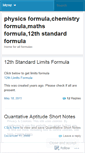 Mobile Screenshot of formulamaster.wordpress.com