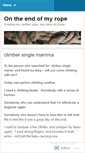 Mobile Screenshot of myrope.wordpress.com