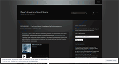 Desktop Screenshot of imaginarysoundspace.wordpress.com