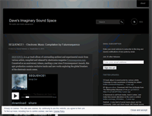 Tablet Screenshot of imaginarysoundspace.wordpress.com