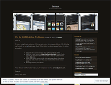 Tablet Screenshot of iarrays.wordpress.com