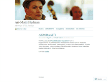 Tablet Screenshot of amhedman.wordpress.com