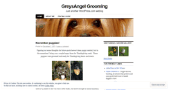 Desktop Screenshot of greysangel.wordpress.com