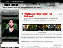 Tablet Screenshot of elijahjamal.wordpress.com